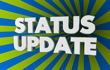 Status update sign