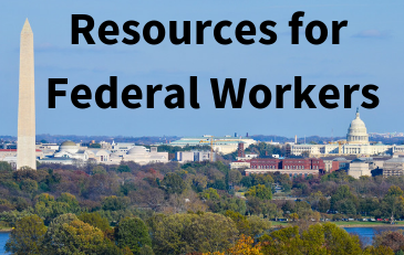 Graphic Image of Resources for Federal Workers