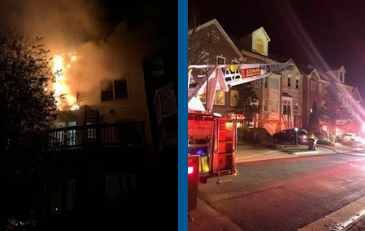 Sterling Townhouse Fire
