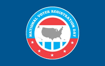 Image of National Voter Registration Day Logo