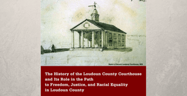 Link to final report on the Loudoun County Courthouse by the Loudoun County Heritage Commission