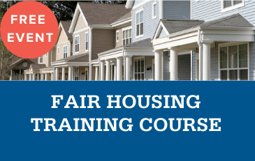 Image of Fair Housing Training Graphic