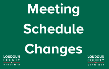 Image of Meeting Schedule Changes