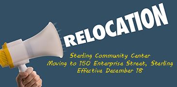 Image of relocation announcement