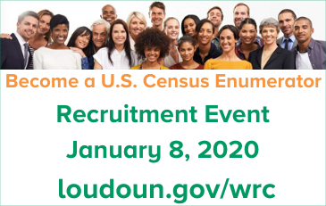 Image of Census Recruitment Event graphic