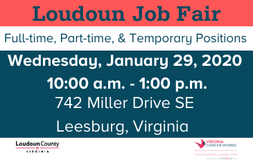 Image of graphic for January 29, 2020, job fair