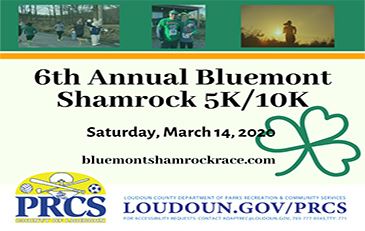 Bluemont Shamrock race flyer image