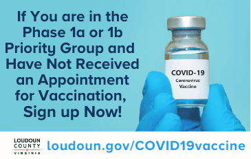 Link to information about signing up for the COVID-19 vaccine