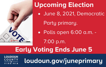 Link to information about the June 8, 2021, primary election