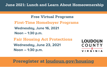 Link to information about Homeownership Month Lunch and Learn events