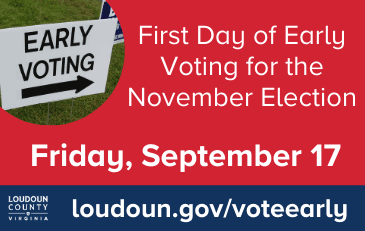 Link to information about early voting for the November 2, 2021, general election