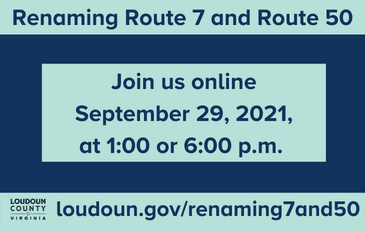 Link to information about renaming Route 7 and Route 50