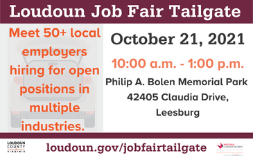 Link to information about job fair tailgate event