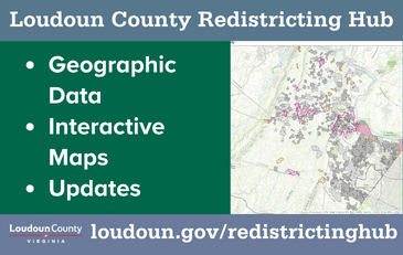 Link to information about the Loudoun County Redistricting Hub