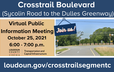Link to information about a proposed extension of Crosstrail Boulevard