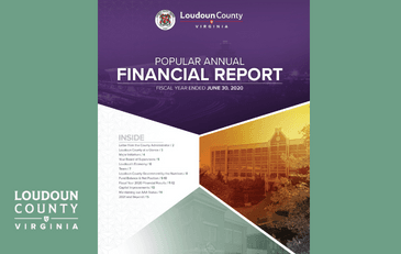 Link to information about the Loudoun County Popular Annual Financial Report