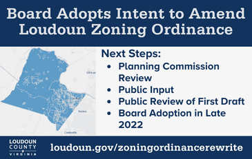 Link to information about the process of revising the Loudoun County Zoning Ordinance