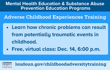 Link to information about Adverse Childhood Experiences Training