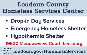 Link to information about Loudoun County services for the homeless
