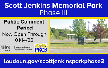 Link to information about phase 3 of the Scott Jenkins Memorial Park project