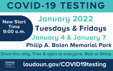 Link to information about COVID-19 testing events