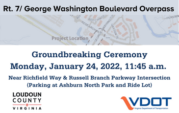 Informational graphic about groundbreaking ceremony