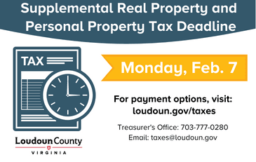 Link to information about taxes in Loudoun County
