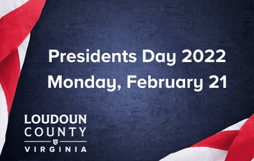 Image of graphic for Presidents Day February 21, 2022