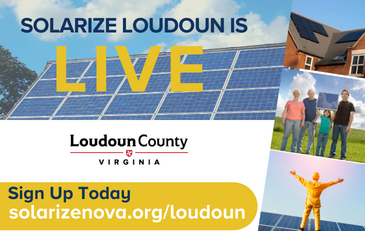 Link to information about the Solarize Loudoun program