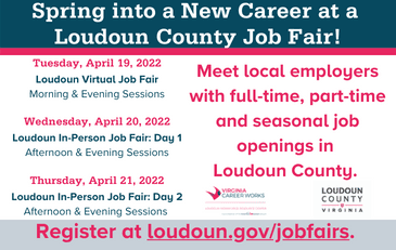 Link to registration information for job fairs
