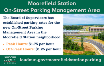 Link to information about parking in  the Moorefield Station area