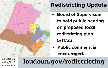 Link to information about redistricting
