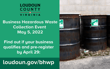 Link to information about the Loudoun County Business Hazardous Waste Program