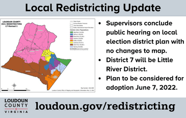 Link to information about redistricting