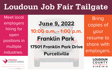 Link to information about the Loudoun Job Fair Tailgate