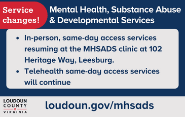 Link to information about the Department of Mental Health, Substance Abuse & Developmental Services