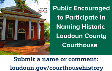 Link to information about the naming of the historic Loudoun County Courthouse