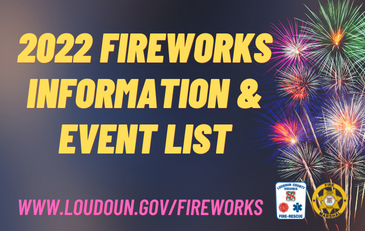 fireworks safety and 2022 Events NF