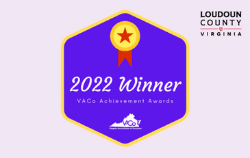 Image of Virginia Association of Counties 2022 Achievement Award Banner