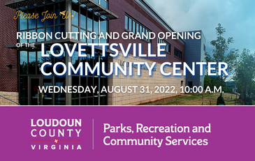 Lovettsville Community Center Ribbon Cutting
