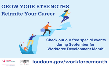 Link to information about Workforce Development Month in Loudoun County