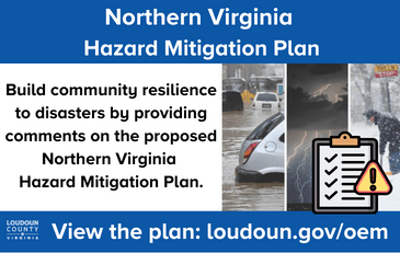 Link to information about the proposed hazard mitigation plan for Northern Virginia
