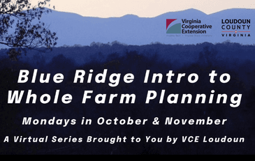 Link to information about Blue Ridge Intro to Whole Farm Planning