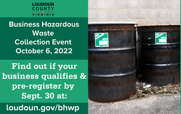 Link to information about the business hazardous waste program