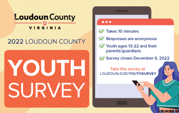 Link to information about a survey of Loudoun County youth and parents