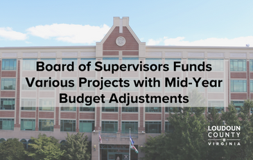Graphic with text about the Board of Supervisors' action in regard to the fund balance