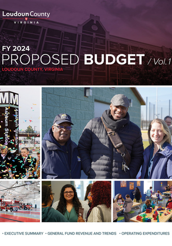 Link to information about the proposed FY 2024 Loudoun County budget