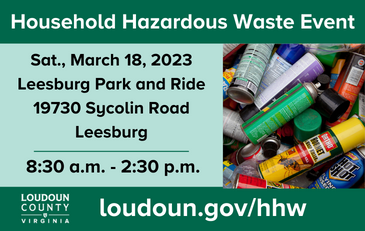 Link to information about the Loudoun County Household Hazardous Waste Collection Program