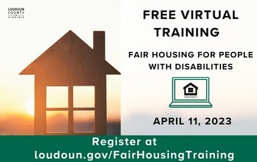 Link to information about Fair Housing for People with Disabilities Training