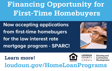 Link to information about Loudoun County homeownership loan programs